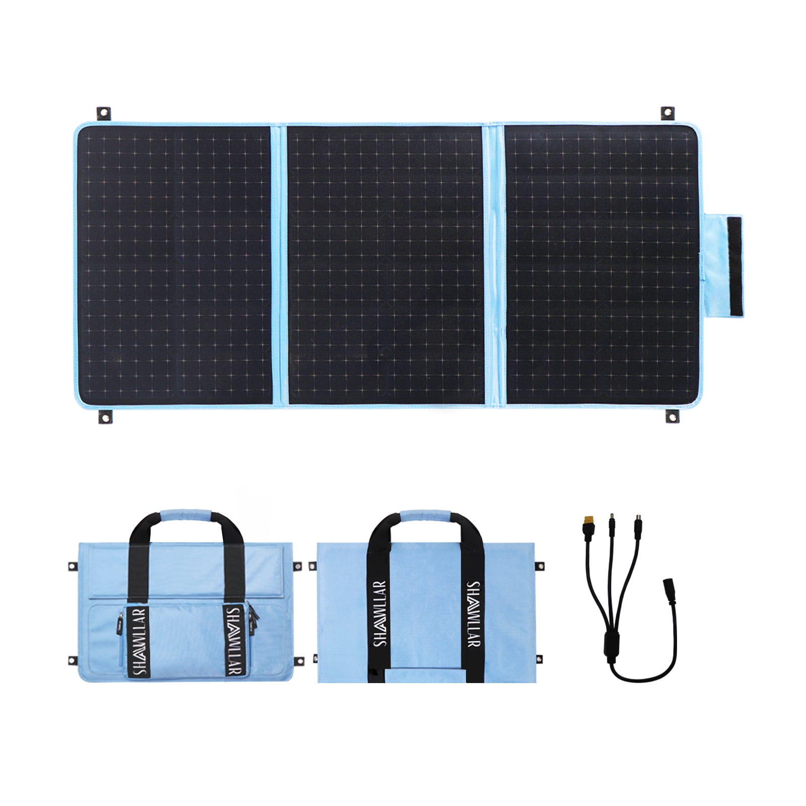 Shawllar 100W Fashion Portable Solar Panel